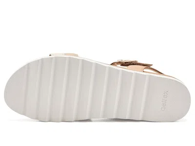 Aetrex Cass Platform Sandals In Neutral