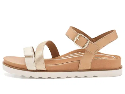 Aetrex Cass Platform Sandals In Neutral
