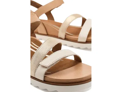 Aetrex Cass Platform Sandals In Neutral