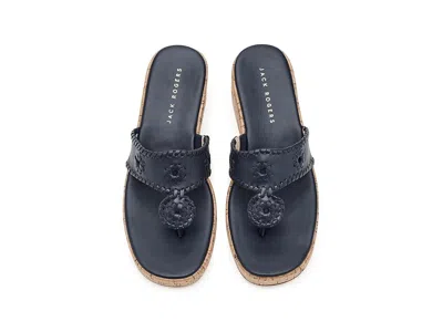 Jack Rogers Jacks Mid-wedge In Blue