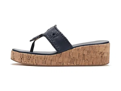 Jack Rogers Jacks Mid-wedge In Blue