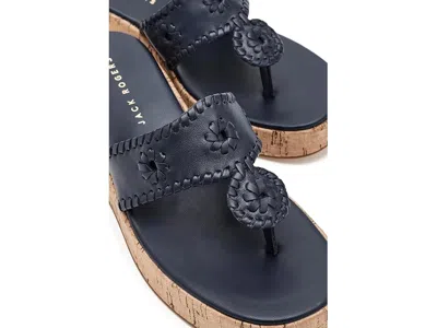 Jack Rogers Jacks Mid-wedge In Blue