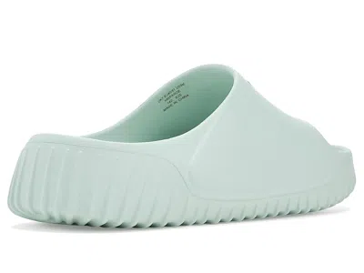 Hunter Faroe Platform Slide Sandal In Green