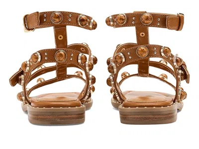 Kenneth Cole New York Ruby Stones In Brown