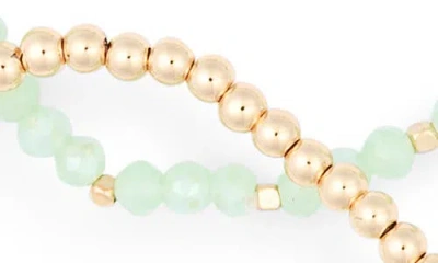 Nordstrom Rack Assorted 5-pack Stretch Bracelets In Multi