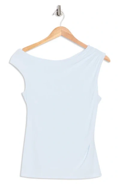 Leith Asymmetric One-shoulder Top In White