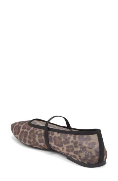 Abound Abigail Mesh Ballet Flat In Brown