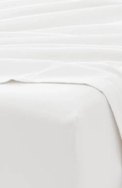 Homespun 6-piece Microfiber Solid Sheet Set In White