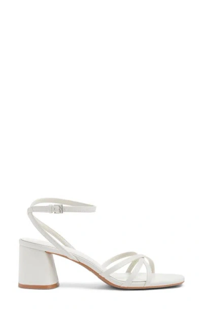 Bp. Isabelle Heel Ankle Strap Sandal In White