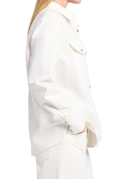 Twp Ranchers Daughter Button Down White In White