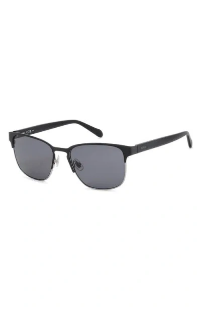 Fossil 56mm Rectangular Sunglasses In Neutral