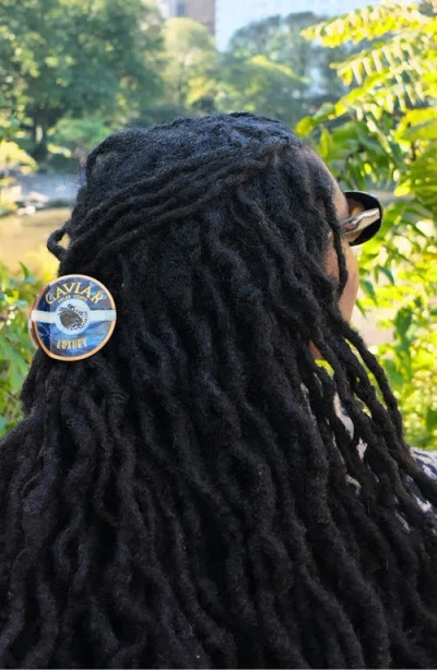 Solar Eclipse Caviar Claw Clip In Gold