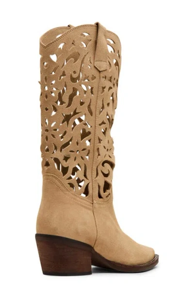 Steve Madden Albany Cutout Western Boot In Multi