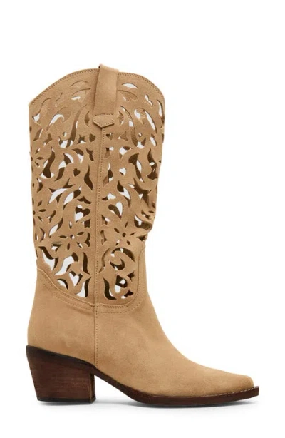 Steve Madden Albany Cutout Western Boot In Multi