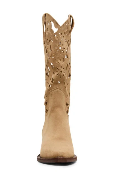 Steve Madden Albany Cutout Western Boot In Multi