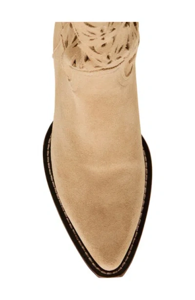 Steve Madden Albany Cutout Western Boot In Multi