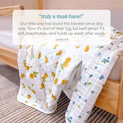 Aden + Anais Organic Dream Blanket In White