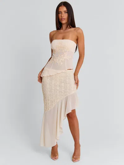 Outcast Rilee Top Ivory In Pattern