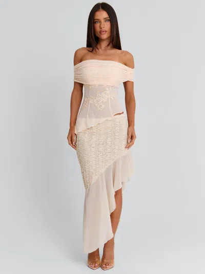 Outcast Rilee Top Ivory In Pattern