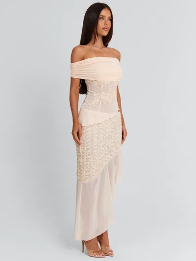 Outcast Rilee Top Ivory In Pattern