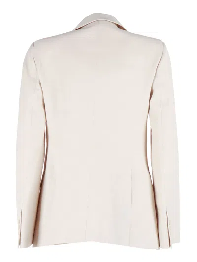 P.a.r.o.s.h Single Breasted Jacket In White