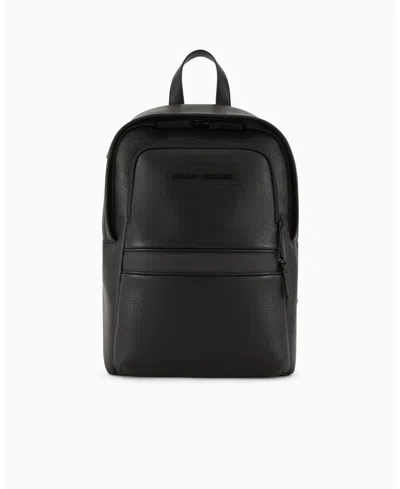 Armani Exchange Men's Backpack In Black