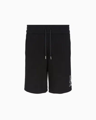 Armani Exchange Men's Cotton Drawstring 9" Shorts In Pattern