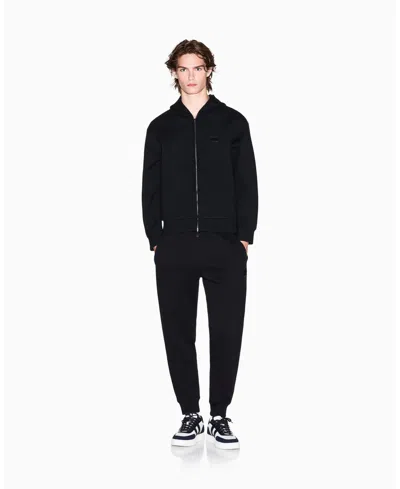 Armani Exchange Drawstring Sweatpants In Blue