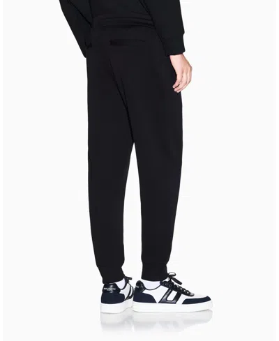 Armani Exchange Drawstring Sweatpants In Blue