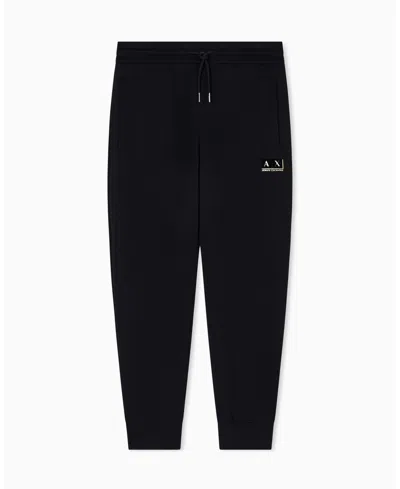 Armani Exchange Drawstring Sweatpants In Blue