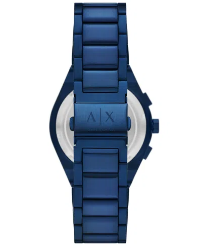 Armani Exchange Sync 42mm Watch In Blue