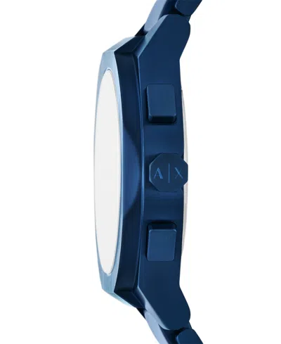 Armani Exchange Sync 42mm Watch In Blue