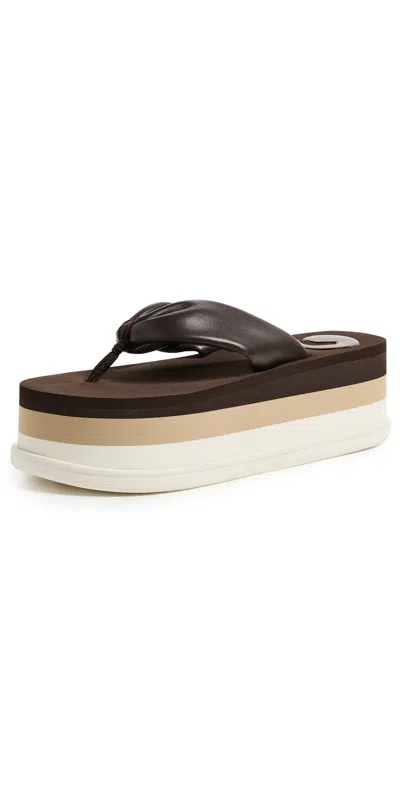 Cult Gaia Cg Platform In Luwak Multi In Brown