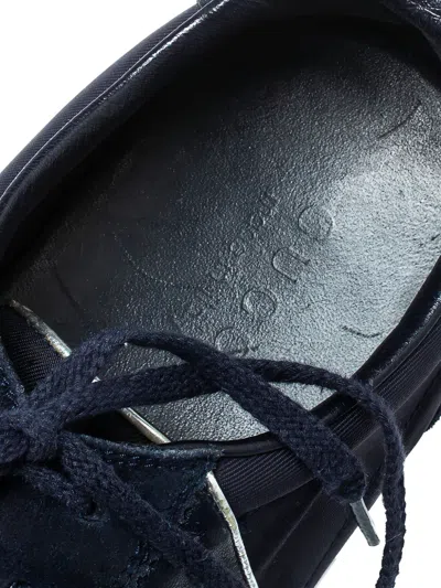 Pre-owned Gucci Interlocking G Sneakers In Blue
