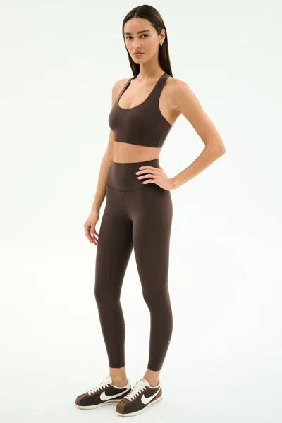 Splits59 River High Waist Airweight Stirrup Legging In Brown