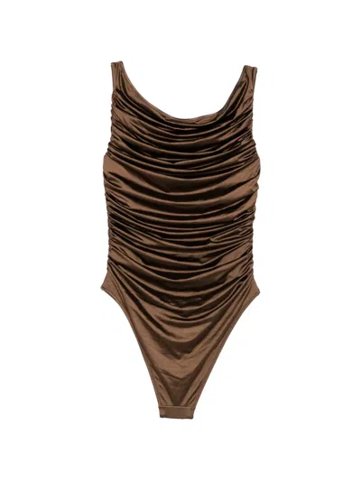 Venuja Ruched Swimsuit In Multi
