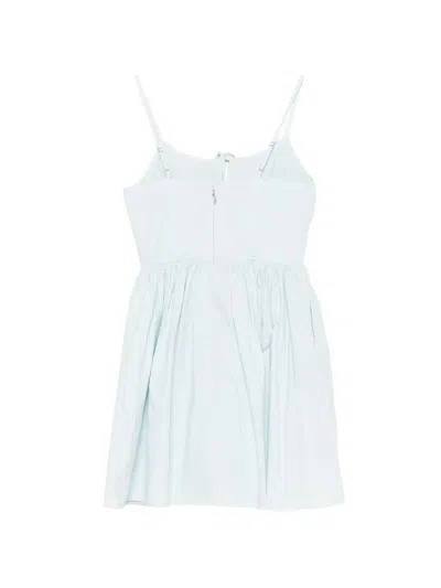 Rotate Birger Christensen Gathered Tie-front Top In Multi