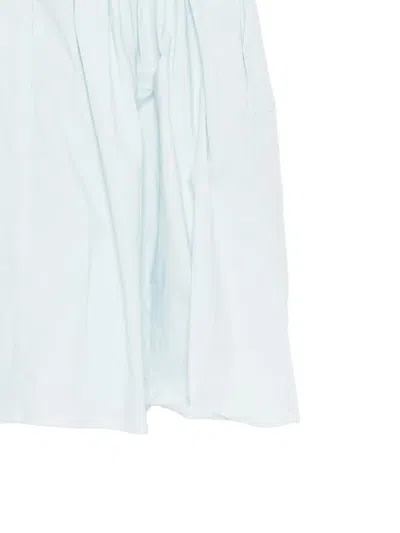 Rotate Birger Christensen Gathered Tie-front Top In Multi
