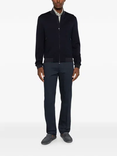 Corneliani Edge Trousers In Blue