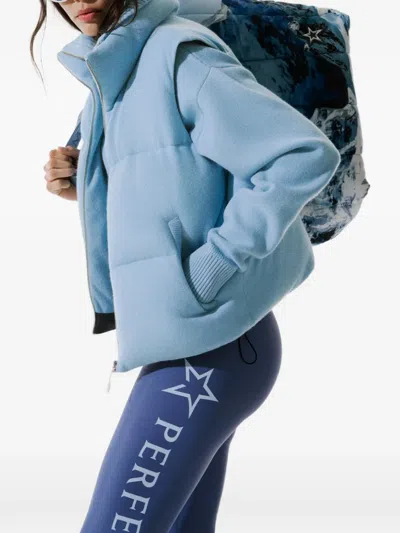 Perfect Moment Rich Blue Padded Down Trekking Vest