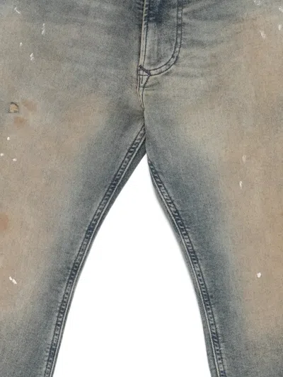 Diesel Distressed-effect Jeans In Gray
