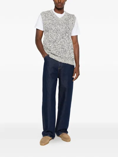 Amaranto Marl-effect Vest In Multi