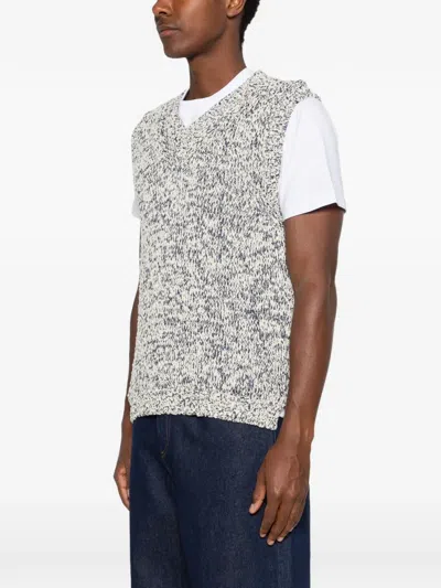 Amaranto Marl-effect Vest In Multi