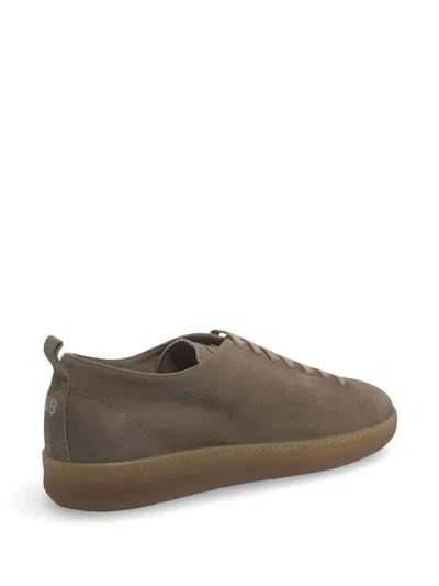 Barrett Pull-tab Logo Sneakers In Brown