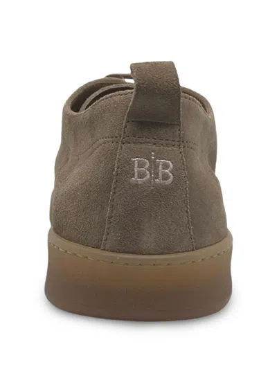 Barrett Pull-tab Logo Sneakers In Brown