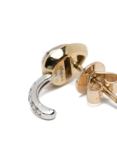 Rainbow K Diamond Pear Earring In Gold