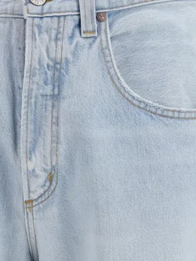 Agolde Button Jeans In Blue