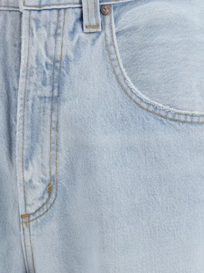Agolde Button Jeans In Blue