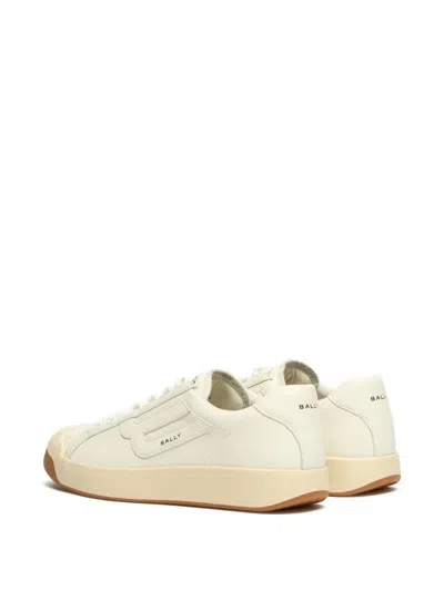 Bally Competition Leather Sneakers In Multi