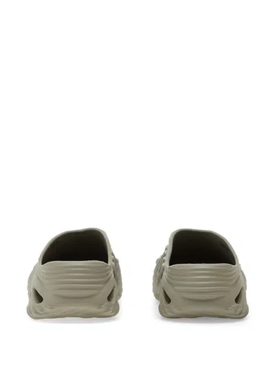 Crocs Echo Wave Cut-out Clogs In Green